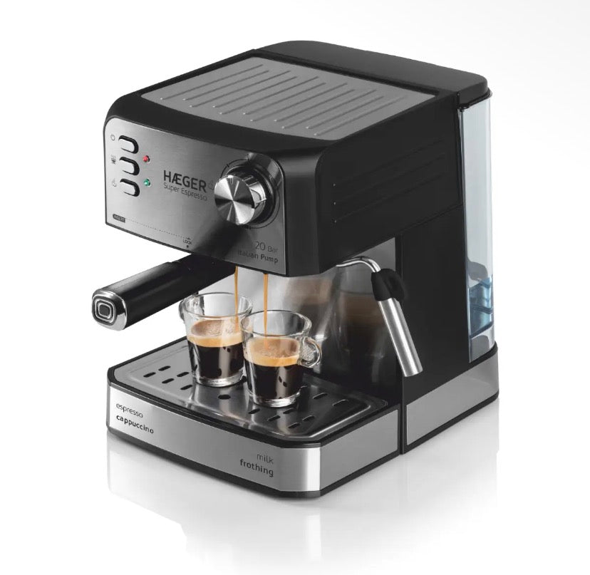 Hæger Super Espresso – Barista-Kaffeegenuss für dein Zuhause