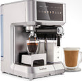 Ivation 2-in-1 Espresso- &amp; Cappuccino-Maschine mit Milchaufschäumer